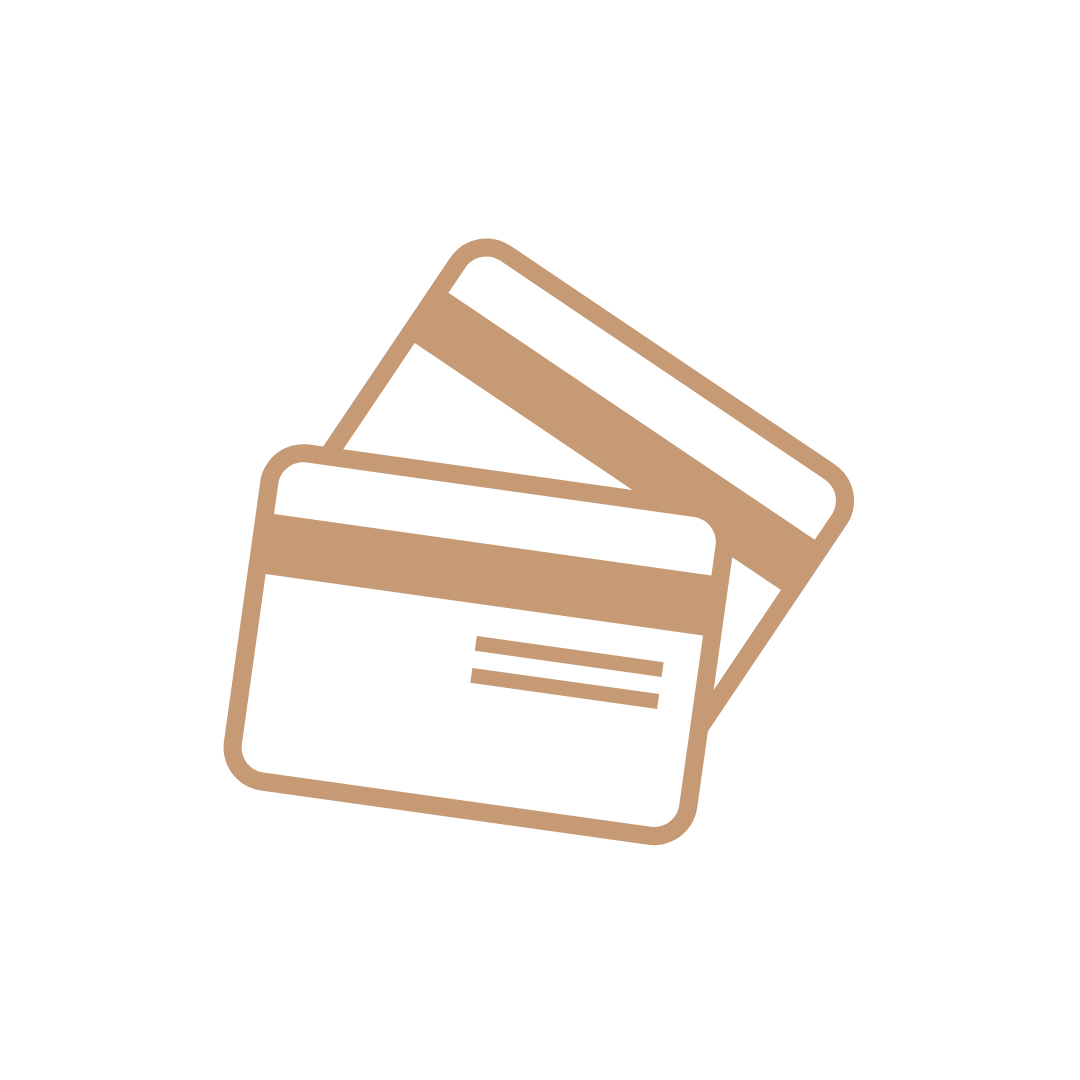 Icone carte bancaire paiement sécurisé