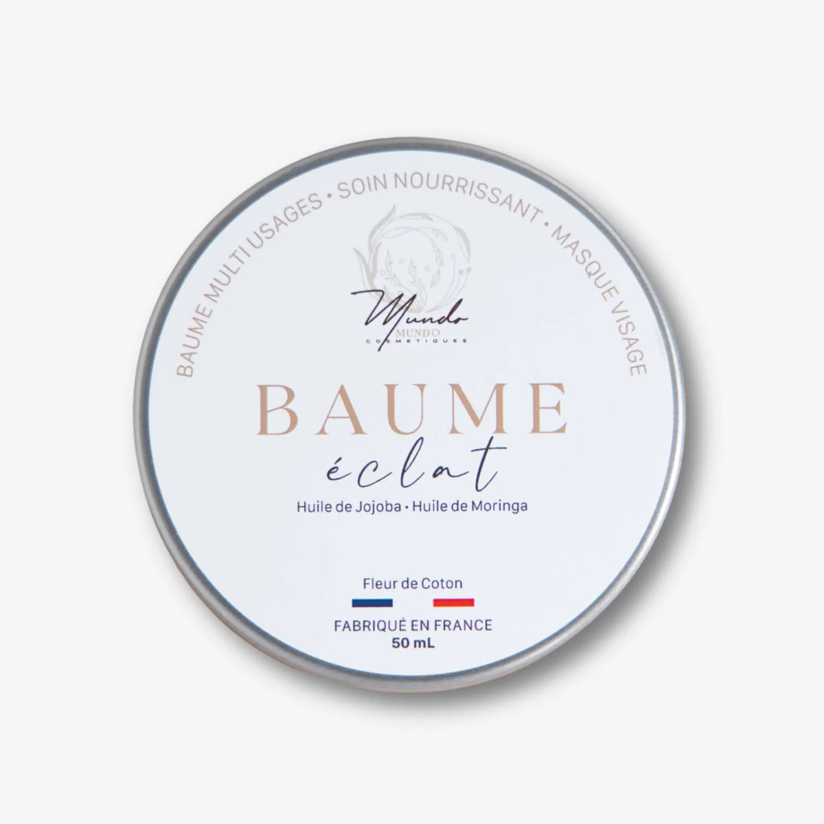 Baume éclat multi usage - Soin hydratant et réparateur Mundo