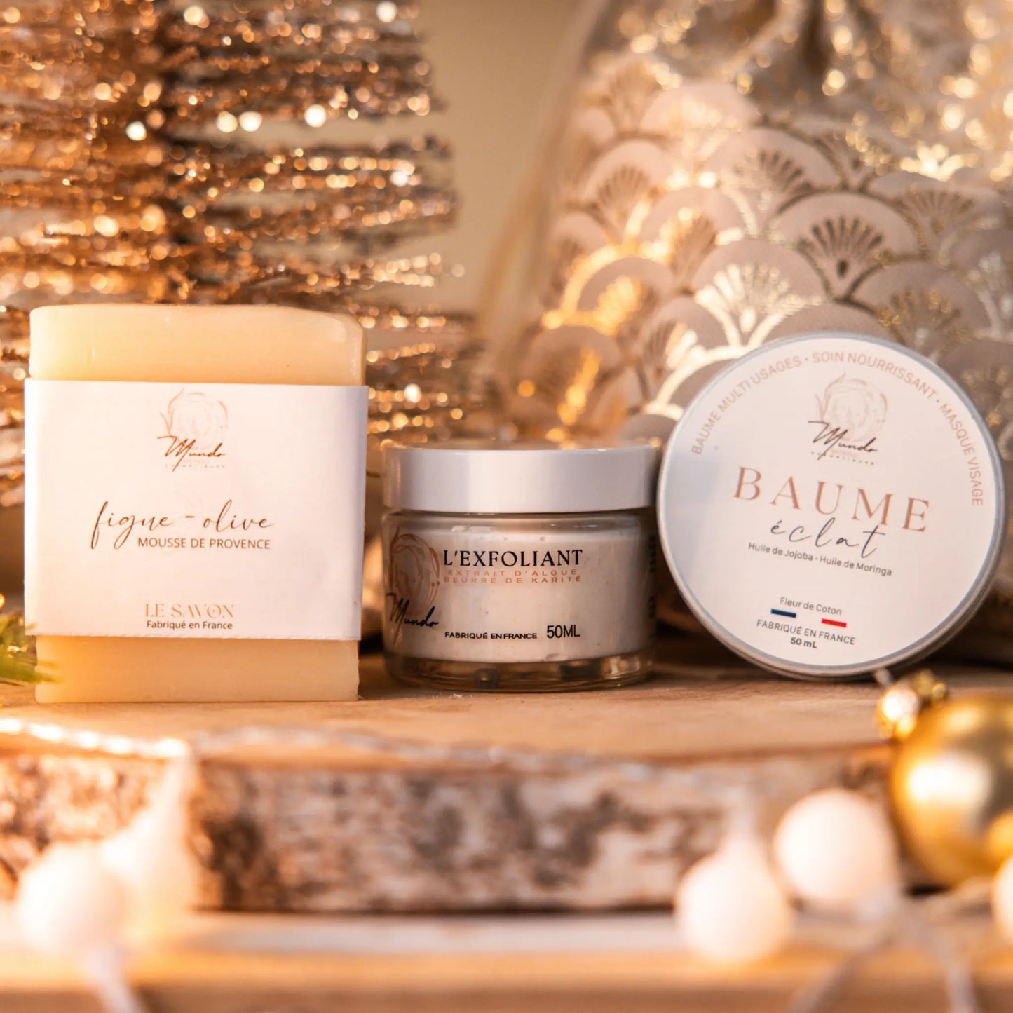 Coffret Soins Éclat Provençal – Visage - Idée Cadeau Bien-être Mundo