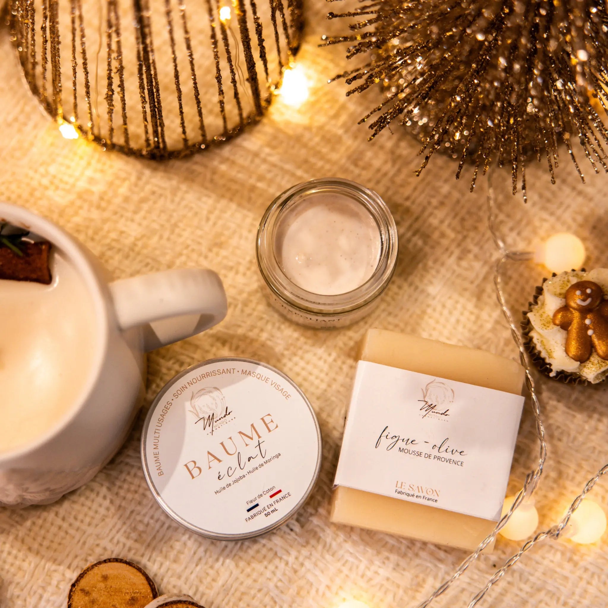 Coffret Soins Éclat Provençal – Visage - Idée Cadeau Bien-être Mundo