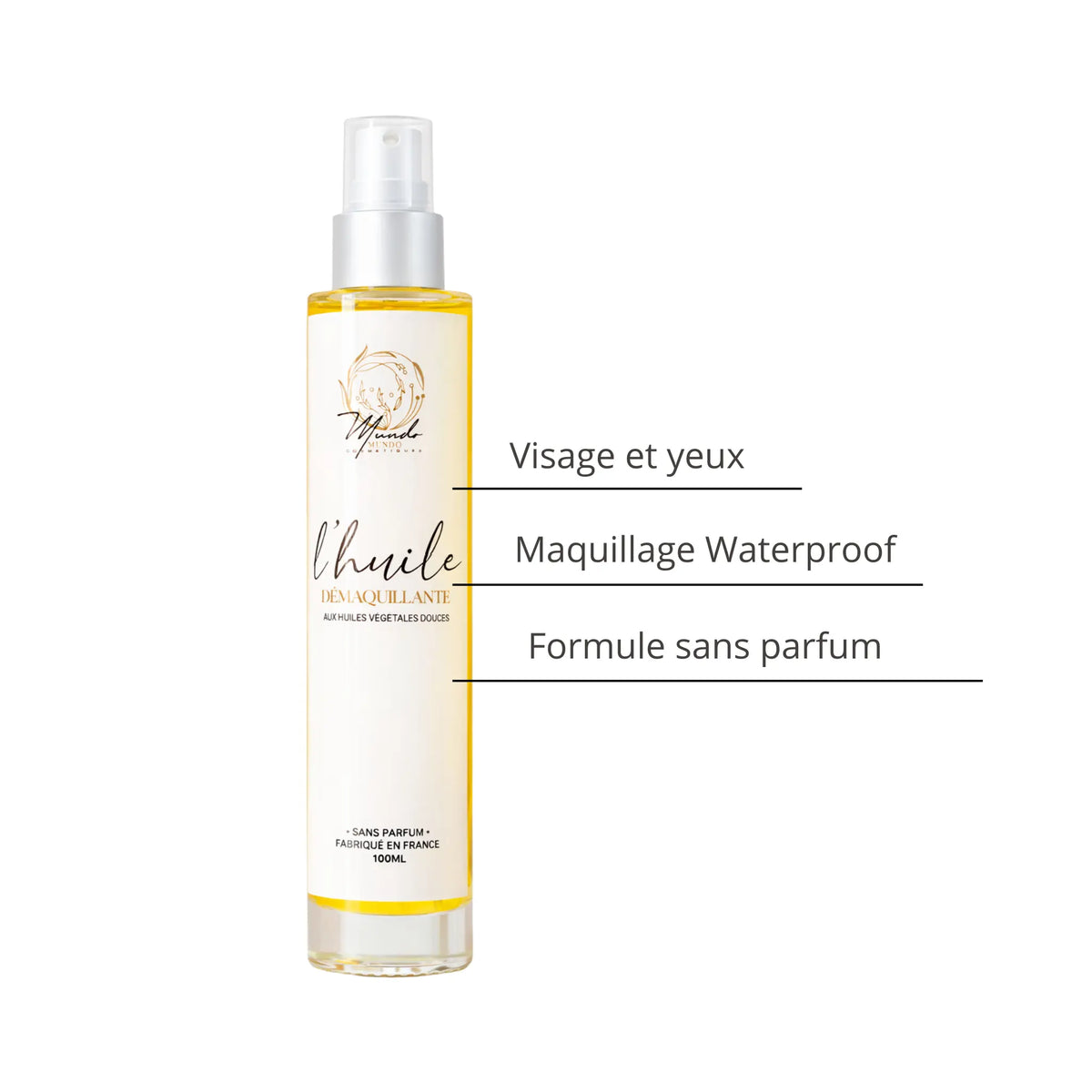 Duo Double Nettoyage – Huile Démaquillante & Savon Mousse de Provence Mundo