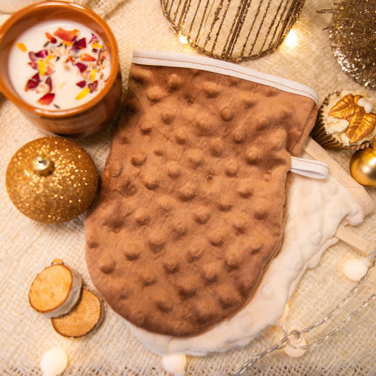 Gant Démaquillant Magique – Handmade en Minky Oeko-Tex Mundo