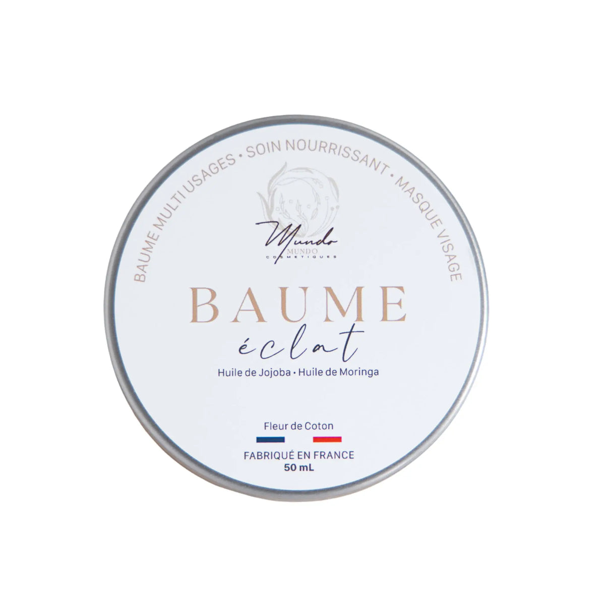 Prévente : Baume éclat multi usage - Fleur de coton Mundo