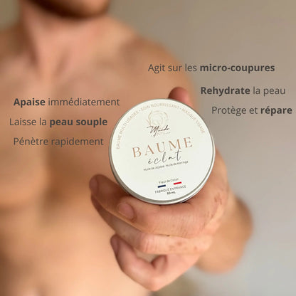 Baume après-rasage Mundo et ses fontions