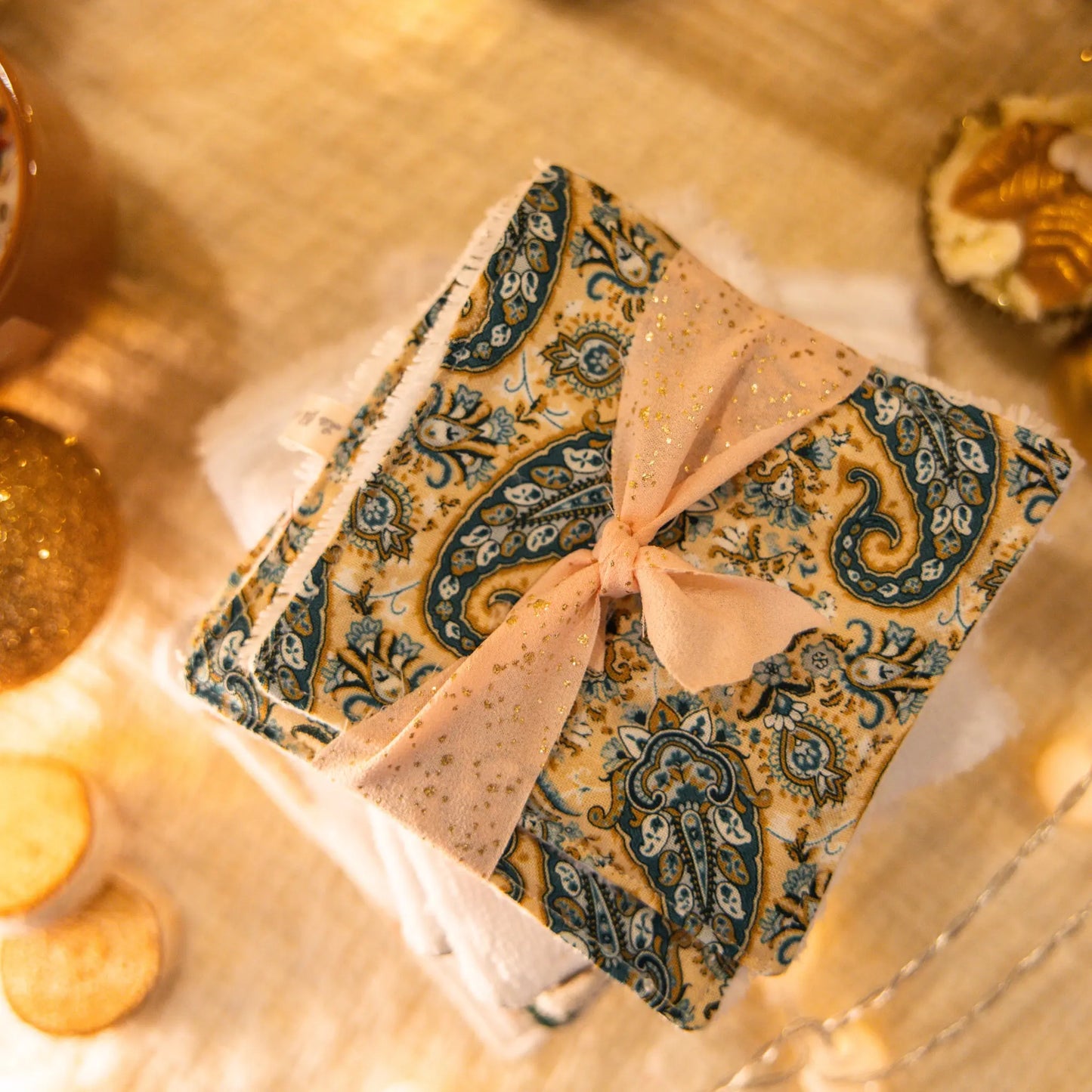 Trio de Lingettes Démaquillantes Upcyclées – Handmade & Écoresponsables Mundo