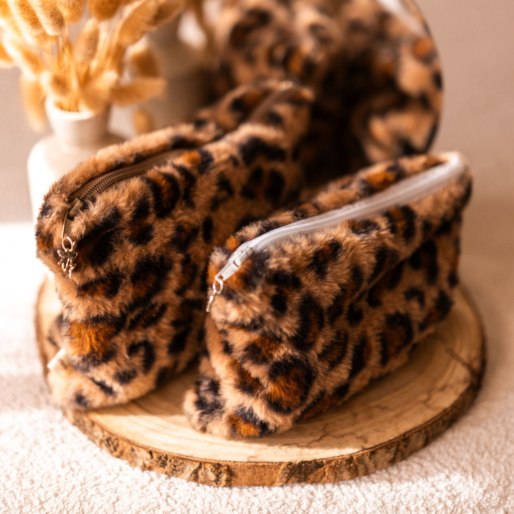 Trousse Léopard Femme – Fabrication Artisanale en Provence Mundo