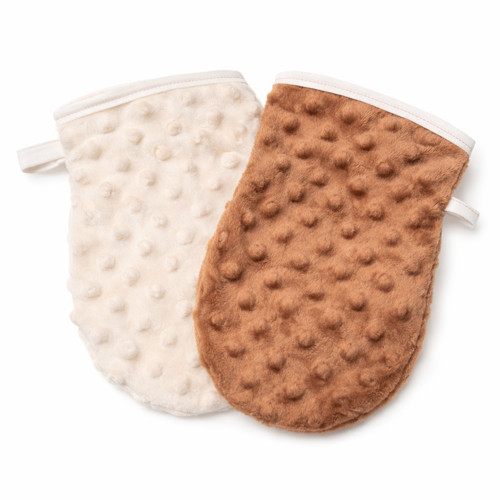 Gant Démaquillant Magique – Handmade en Minky Oeko-Tex Mundo